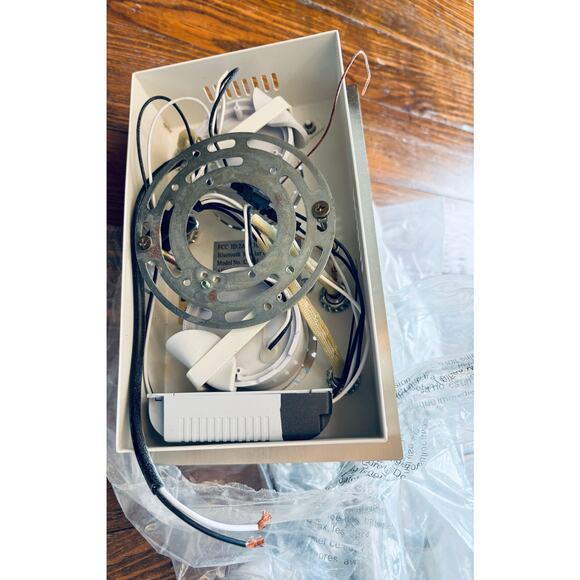 Flint C2001-6 Light Bluetooth speaker track ceiling lamp - Open Box - Picture 5 of 11